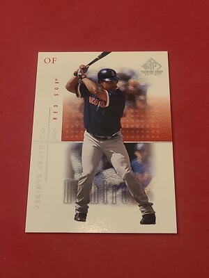 2001 Manny Ramirez Upper Deck SP #18 Game Used Edition 