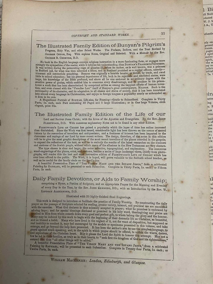 Antique COPYRIGHT AND STANDARD WORKS international Exhibition London 1862 - Image 4 of 4