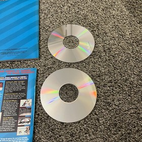 Lot Of 4 Sega CD 2 DISC ONLY Games (Microcosm, Sewer Shark, NHL 94, FIFA Soccer)