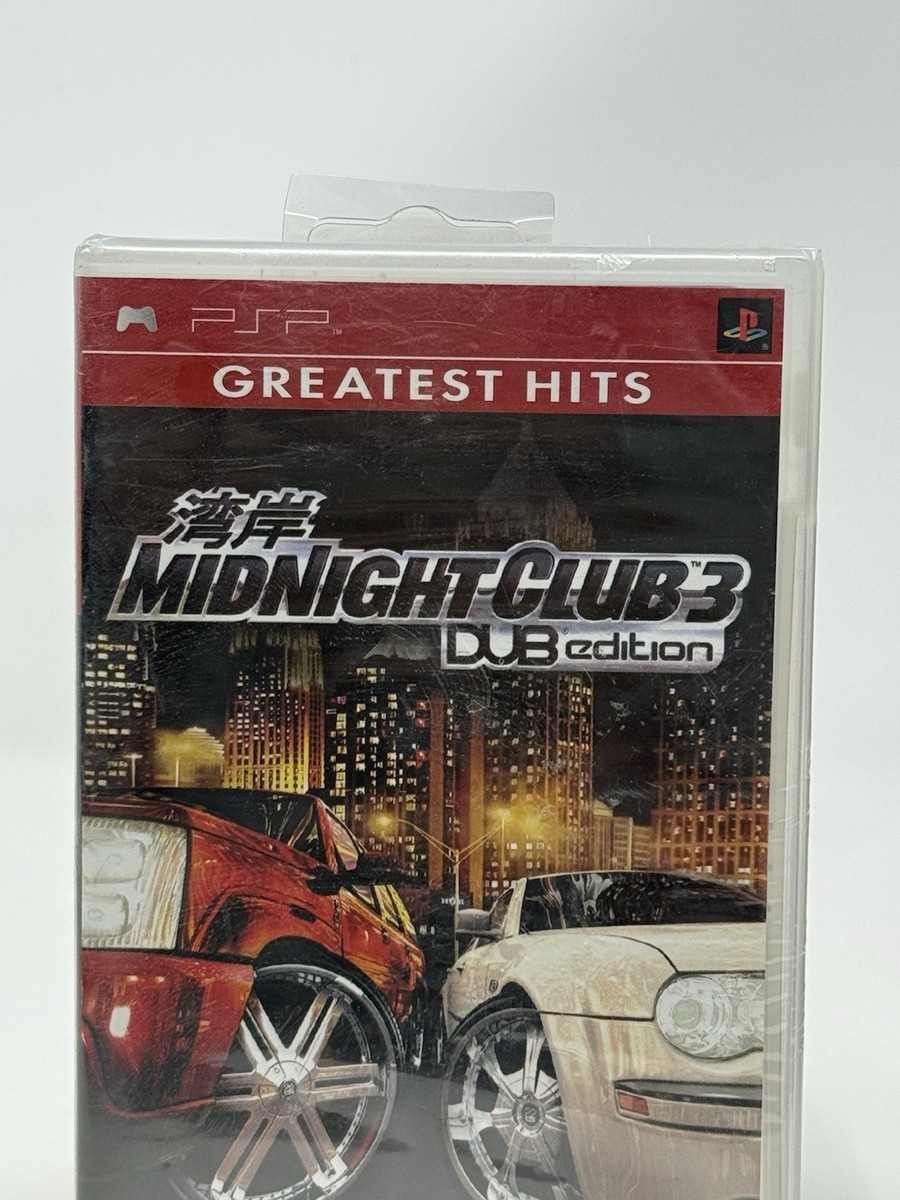 Refurbished Midnight Club 3 Dub Edition Sony PSP Brand New Factory