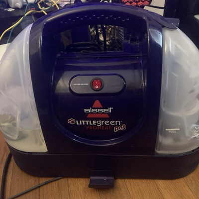 #ad #ad Bissell Little Green ProHeat Portable Carpet Cleaner Model 50Y6 W $60.00