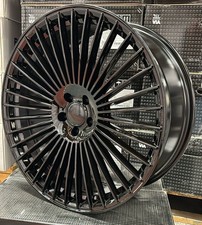 22" LAND ROVER DEFENDER L663 RIVIERA RV1 GLOSS BLACK 10.5J ALLOY WHEELS/SET OF 4