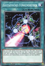 YuGiOh Ekstatisches Funkendreieck LED4-DE011 Common NM 1st