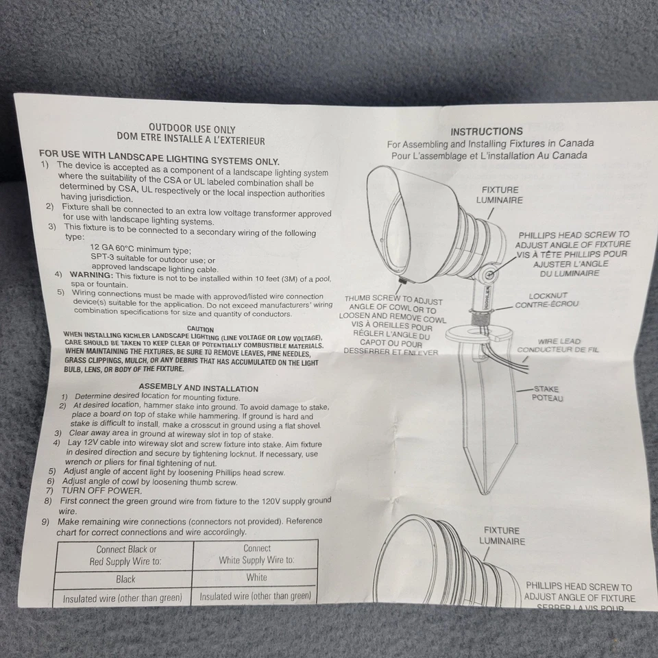 Kichler Design Pro LED Accent Spot Light 16202AZT30 Bronze 120V 3000K Radiax 10° - Image 4 of 4