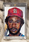 Ozzie Smith Cardinals  1/1 MASTERPIECE Original Art Sketch Card by BLANKSY