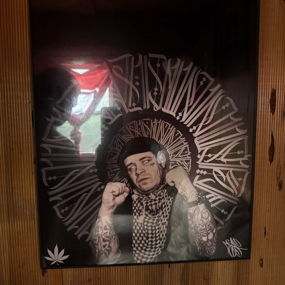 Jedi Mind Tricks Vinnie Paz Framed Rare Art Print Poster - Image 2 of 3