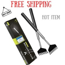 Back Scratcher 2 Pack - Extendable Stainless Steel Scratching Tool for all