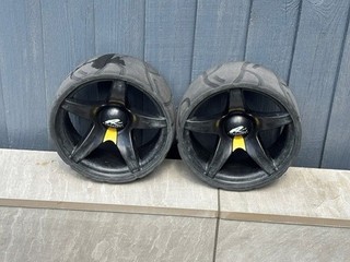 powakaddy electric golf trolley wheels