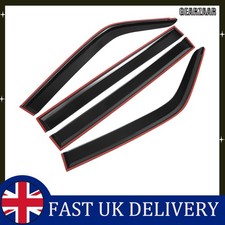Sun Wind Deflectors Compatible with MITSUBISHI SHOGUN PAJERO V97 2007-2015 UK