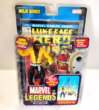 Marvel Legends Mojo Series Luke Cage Action Figure with BAF  2006  6inch Sealed