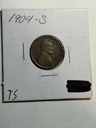 1909 S Lincoln Wheat Cent VF Detail Key Date