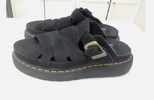 DR. MARTENS MAXXY SLIDE Buttersoft E.H. Suede Leather Sandale Wellmade&Vielseitig - Bild 20 von 24
