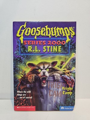 Goosebumps Series 2000 #8 Fright Camp, R.L Stine 1st Print 1998 Very ...