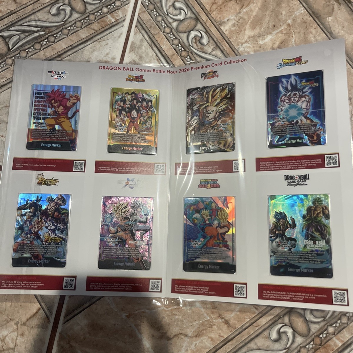 Dragon Ball Games Battle Hour 2026 Premium Card Collection | eBay