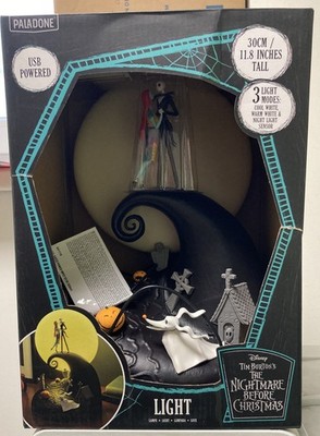 Nightmare before Christmas Diorama-Leuchte Jack & Sally Neu & OVP