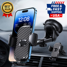 Universal Car Phone Holder Mount 360  Windshield Dashboard Air Vent Stand