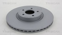 2X Triscan Bremsscheibe 8120 27137C FüR Ford Volvo