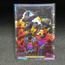 2024 Marvel Masterpieces ‘92 Platinum COLOSSUS Holofoil SP #14