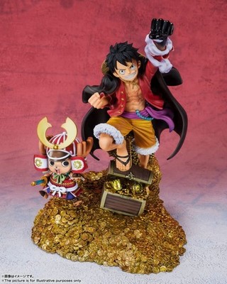 One Piece Monkey D. Luffy Figure TAMASHII NATIONS Wano World Top