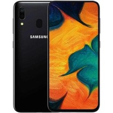Samsung Galaxy A30 Dual SIM Schwarz 64 GB Smartphone LTE Refurbished Sehr Gut
