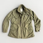 Vintage 1970s Civilian Copy Vietnam War Military M65 Field Jacket Replica Medium