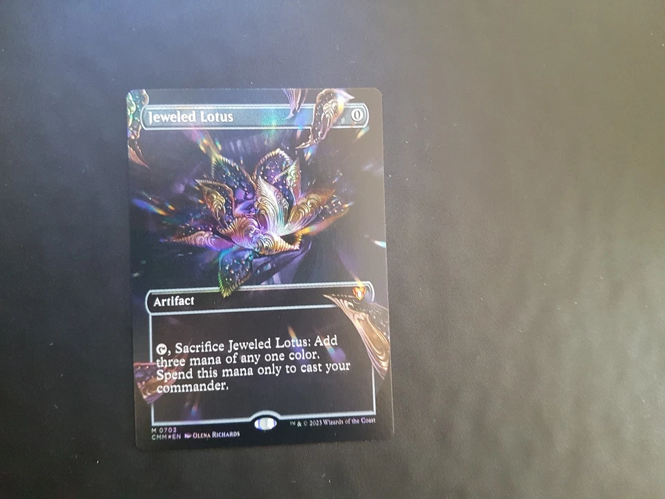 MTG Commander Masters: Jeweled Lotus (V.2) Foil  M/NM - Bild 3 von 3