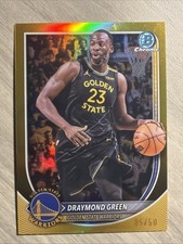 2025-26 Bowman Chrome Draymond Green Warriors True Gold Refractor /50
