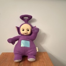 Playskool Teletubbies 1998 Purple Plush Toy Small 6-14 in