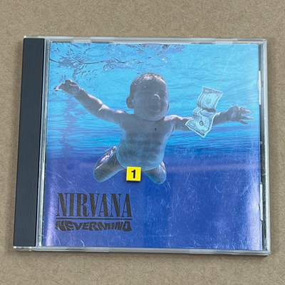 Nirvana CD Nevermind 1991 DGC Grunge Alternative Rock Blue Jewel