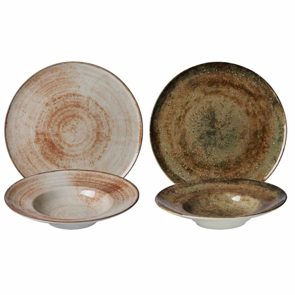 Ritzenhoff & Breker SIENA FAIA Pizza & Pasta Set für 2 Personen modern braun