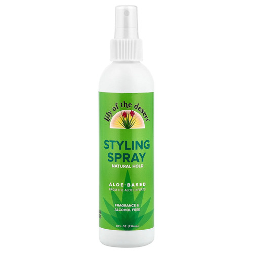 Styling Spray, Natural Hold, Fragrance Free, 8 fl oz 236 ml