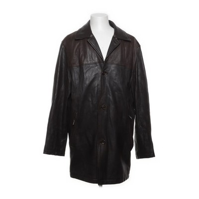 Dunhill, Ledersacko, Größe: L, Grau, Baumwolle/Polyester/Viskose, Einfarbig #BPr
