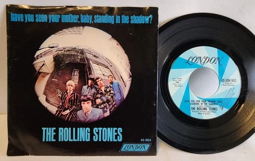 Blues Rock 45 - The Rolling Stones - Have You Seen Your Mother - OG Press - VG++