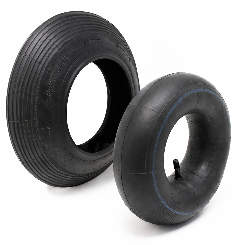 Pneu brouette 4.80/4.00-8 4PR avec chambre à air V5501 charge 220kg