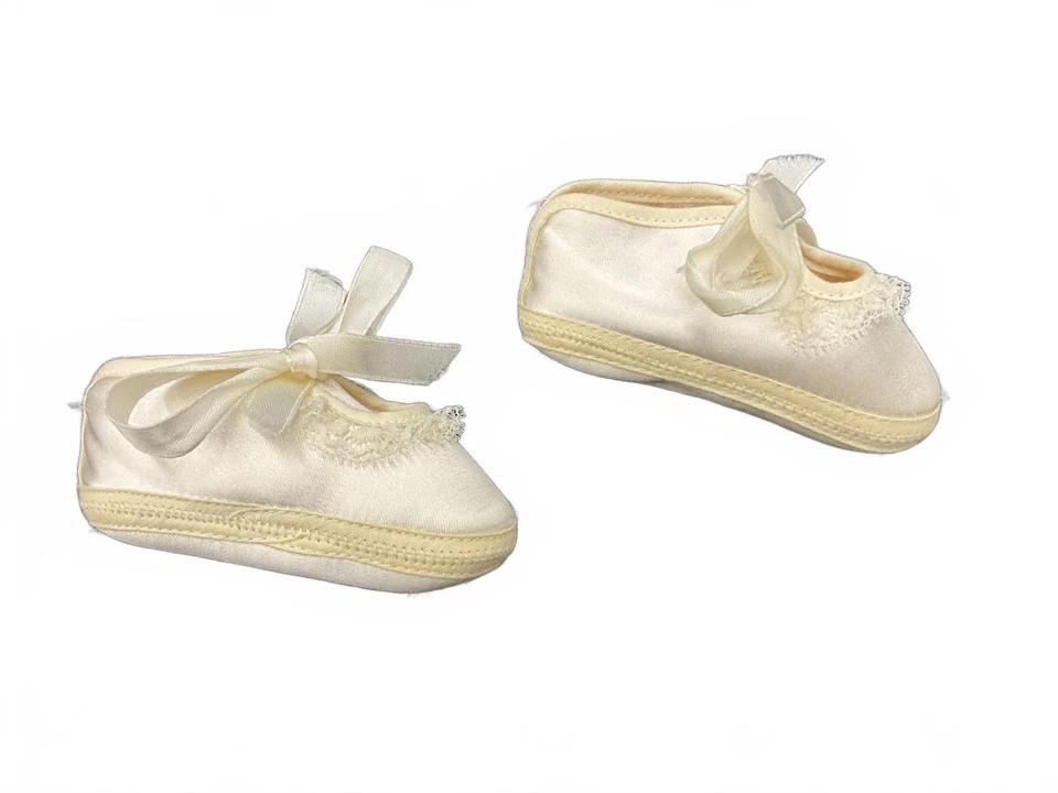  1960's Vintage Baby Deer Infant Baby Shoes - Image 3 of 4