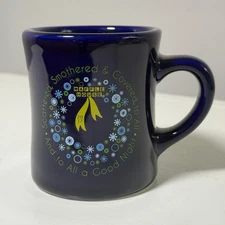 Waffle House Mug Tuxton 2017 Christmas Scattered, Smothered & Covered To All EUC