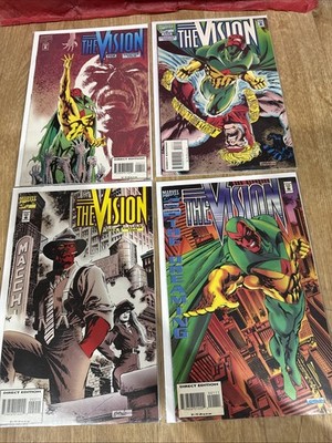 THE VISION 1-4 Vf/NM 1994 Complete Series Marvel Comics  AVENGERS   ULTRON