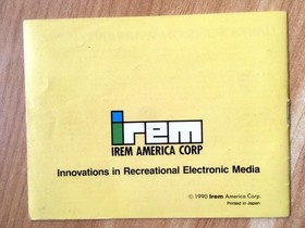 KICKLE CUBICLE - NOTICE SEULE 100% ORIGINALE NES NTSC USA REV-A - Manual Booklet