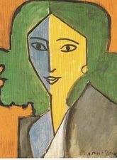 Henri Matisse Painting Artwork Postcard NEW