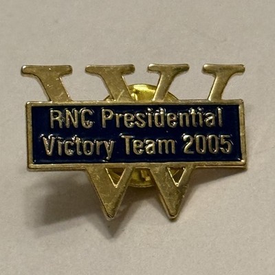 RNC Presidential Victory Team 2005 Pin Lapel Enamel