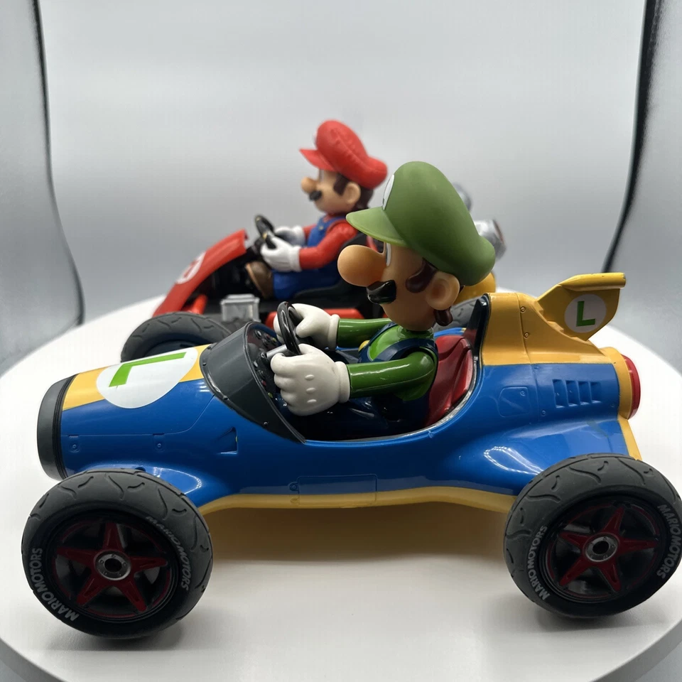 Nintendo Mario Kart Super Mario And Luigi RC Carts NO REMOTES - Image 3 of 4