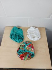 Rumparooz Newborn Cloth Diapers Covers Set Of 3 Snap Closures