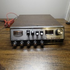 Sears RoadTalker 40 CB Radio Slant Face CM-6100S - Untested Powers On