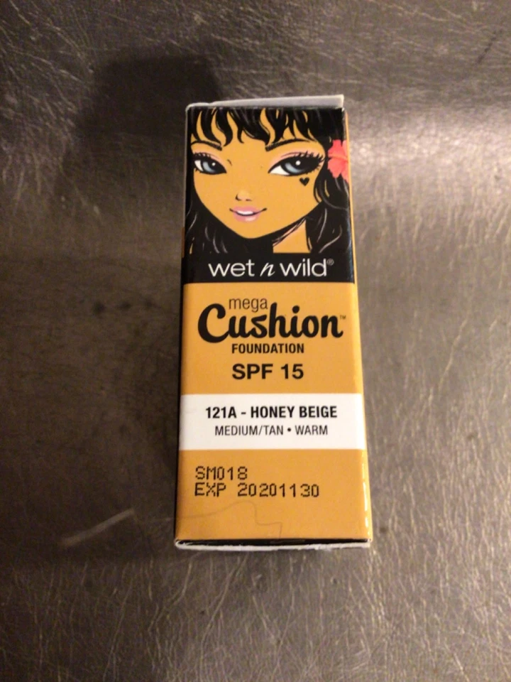 Wet N Wild Mega Cushion Foundation #121A Medium/Tan/Warm NIB - Image 2 of 3