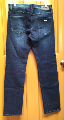 Armani Exchange J16 A/X Vintage Distressed Denim Jeans Mens Sz 30 Blue Dark