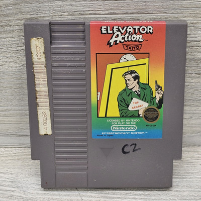 Elevator Action Nintendo NES Authentic Game Cartridge Tested Working 
