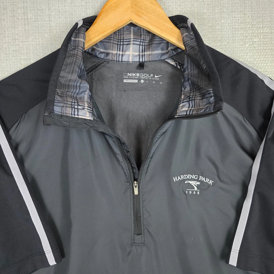 NIKE GOLF x HARDING PARK SF Mens Pullover Windbreaker Jacket Sz XL Golf 1/2 Zip - Image 2 of 4