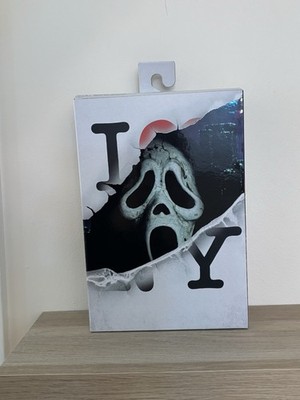 NECA Ghostface NYCC 2023 Scream Exclusive Rare Sealed In Box Light Flaws See Pic