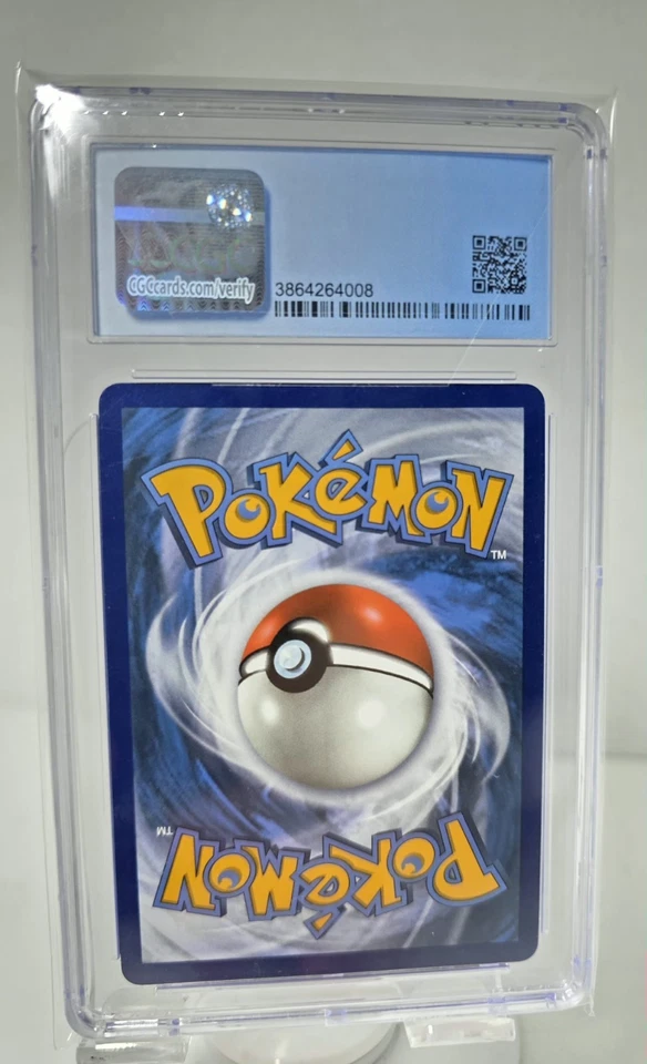 Machop Team Rocket 1st Edition Graded 6.5 CGC, 2000 Vintage Pokemon  - Image 3 of 4