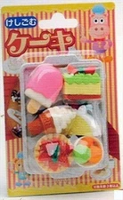Japanese Iwako Ice Cream Take Apart Party Eraser Set #1011 J1840